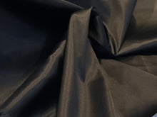 Load image into Gallery viewer, Black 97% Silk 3% Elastane Double Faced Peau de Soie.   1/4 Metre Price