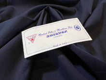 Load image into Gallery viewer, FF#230  Navy 100% Wool Gabardine Remnant   75% off!!