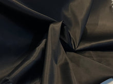 Load image into Gallery viewer, Black 97% Silk 3% Elastane Double Faced Peau de Soie.   1/4 Metre Price