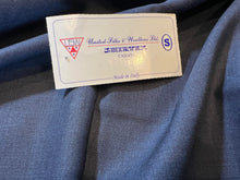 Load image into Gallery viewer, FF#231  Army Blue 100% Wool Gabardine Remnant  Super 150&#39;s 75% off!!