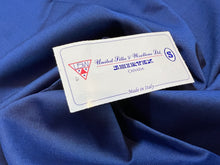Load image into Gallery viewer, FF#235-1   Royal 84% Wool 16% Mohair Gabardine Remnant    75% off!!