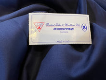 Load image into Gallery viewer, FF#239  Navy 100% Wool Gabardine Remnant  Super 110&#39;s   75% off!!