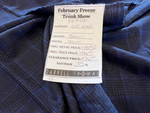 Load image into Gallery viewer, FF#241  Navy 100% Wool Flannel Remnant     75% off!!