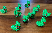 Load image into Gallery viewer, Holly Buttons.  Price per Button