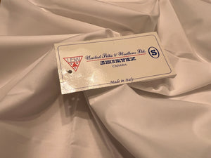 FF#250  Bright White  100% Cotton Shirting Remnant 75% off!!