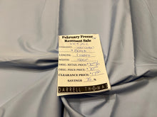 Load image into Gallery viewer, FF#252  Baby Blue 100% Cotton Shirting Remnant 75% off!!