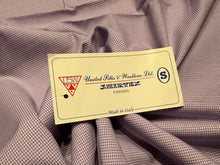 Load image into Gallery viewer, FF#258  Mauve Gingham 100% Cotton Shirting Remnant 75% off!!