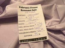 Load image into Gallery viewer, FF#264 Pale Mauve  100% Cotton Shirting Remnant 75% off!!