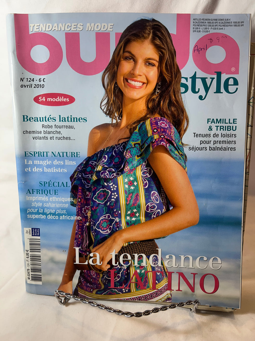 Vintage Burda World of Fashion Pattern Magazine  FRENCH April 2010