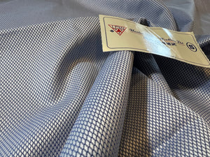 FF#267-A      Blue Diamond 100% Cotton Shirting Remnant 75% off!!