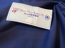 Load image into Gallery viewer, FF#275-A      Navy Blue 100% Cotton Shirting Remnant 75% off!!