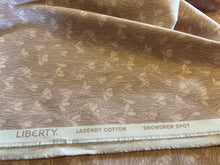 Load image into Gallery viewer, Liberty Blush Pink Snowdrop Spot  100% Cotton.   1/4 Metre Price