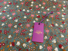 Load image into Gallery viewer, Liberty Woodland Walk Natures Green 100% Cotton.   1/4 Metre Price