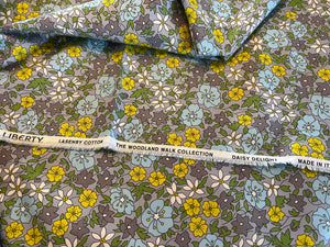 Liberty Woodland Walk Daisy Delight 100% Cotton.   1/4 Metre Price