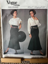 Load image into Gallery viewer, Vintage Vogue Pattern #1900  Karl Lagerfeld Size 10