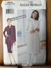 Load image into Gallery viewer, Vintage Vogue Pattern #9933  Size 8-10-12