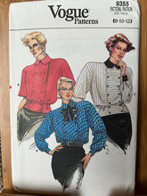 Load image into Gallery viewer, RARE Vintage Vogue Pattern #9355  Size 8-10-12