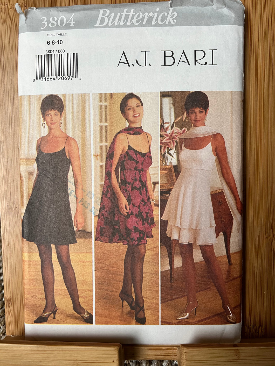 Butterick 3804 Size 6-8-10