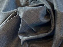 Load image into Gallery viewer, FF#253  Grey 100% Wool Gabardine Super 160&#39;s Remnant 75% off!!