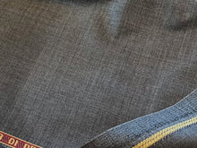 Load image into Gallery viewer, FF#253  Grey 100% Wool Gabardine Super 160&#39;s Remnant 75% off!!