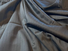 Load image into Gallery viewer, FF#255  Brown Striped 100% Wool Gabardine Super 130&#39;s Remnant 75% off!!