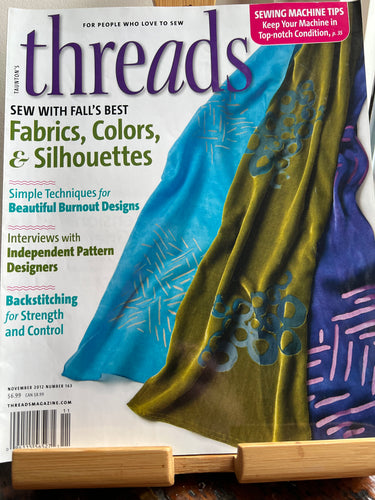 Threads Magazine #163  November 2012