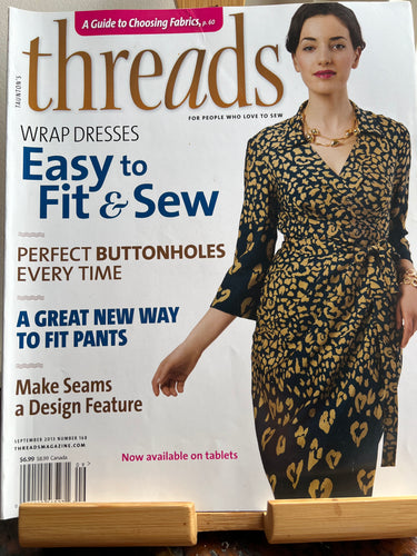 Threads Magazine #168   September 2013