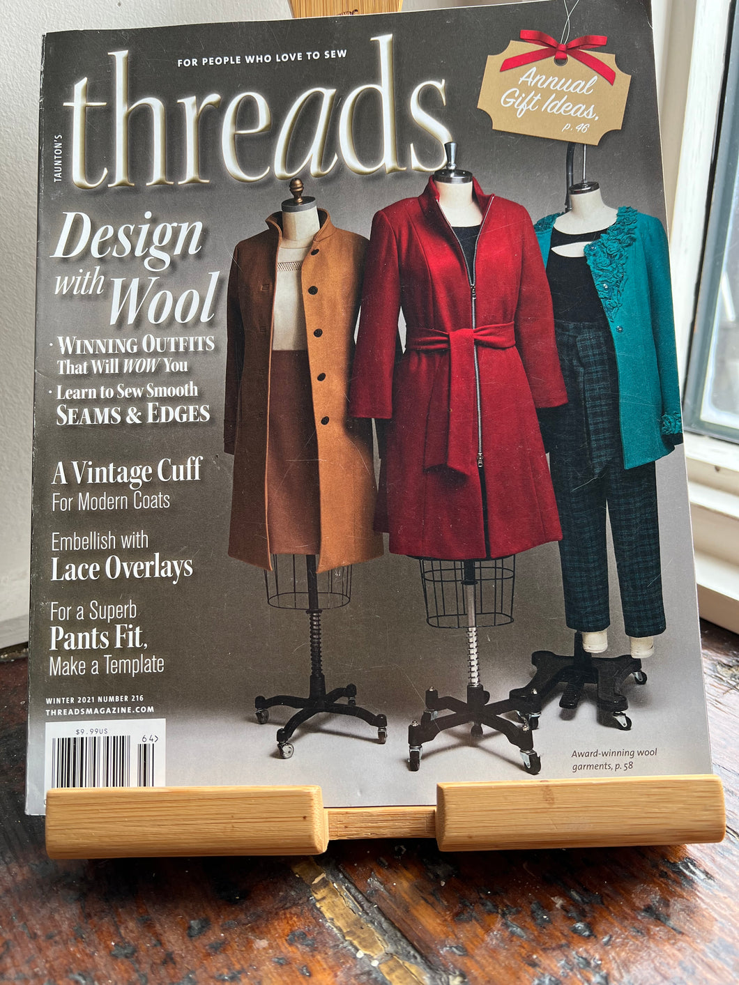 Threads Magazine #216 Winter 2021