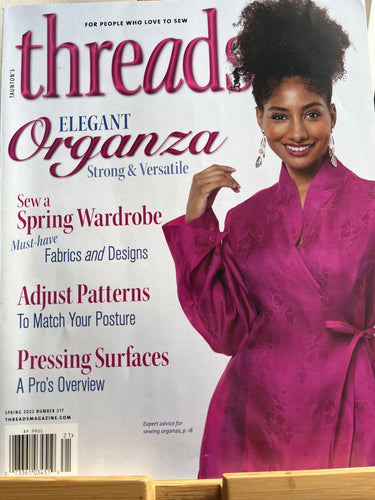 Threads Magazine #217 Spring 2022