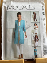 Load image into Gallery viewer, McCall&#39;s Pattern #5115