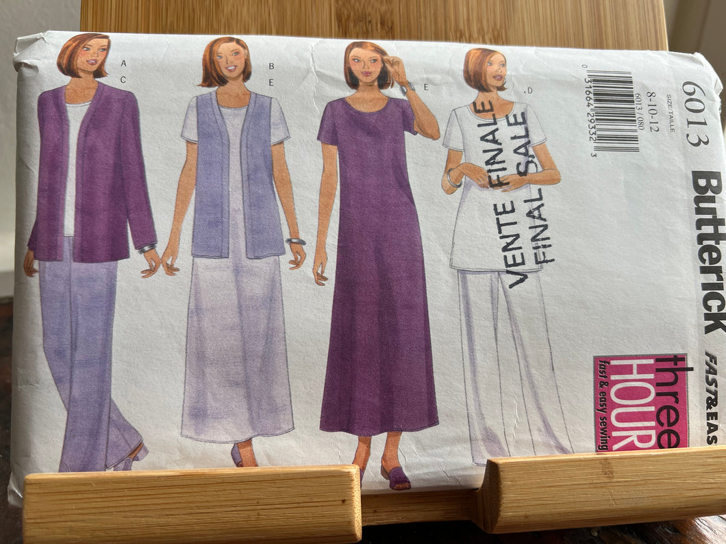 Butterick #6013 Size 8-10-12