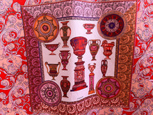 Load image into Gallery viewer, Designer Red &amp; Coral 100% Cotton Panel       Price per Panel