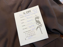 Load image into Gallery viewer, #1636 Espresso Brown Ponte 65% Rayon 30% Nylon 5% Spandex Remnant