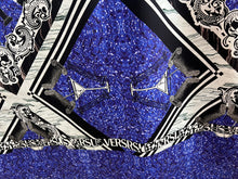 Load image into Gallery viewer, Designer Purple 92% Cotton 8% Elastane Knit Panel       Price per Panel