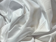 Load image into Gallery viewer, FF#7  White Twill 100%Cotton Italian Shirting Remnant 70% OFF