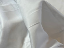 Load image into Gallery viewer, FF#7  White Twill 100%Cotton Italian Shirting Remnant 70% OFF