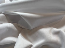 Load image into Gallery viewer, FF#7  White Twill 100%Cotton Italian Shirting Remnant 70% OFF