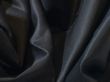 Load image into Gallery viewer, FF#28 Black Twill 100%Cotton Italian Shirting Remnant 70% OFF