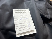 Load image into Gallery viewer, FF#28 Black Twill 100%Cotton Italian Shirting Remnant 70% OFF