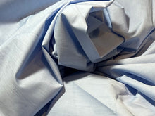 Load image into Gallery viewer, FF#44 Soft Blue 100%Cotton Italian Shirting Remnant 70% OFF