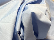 Load image into Gallery viewer, FF#44 Soft Blue 100%Cotton Italian Shirting Remnant 70% OFF