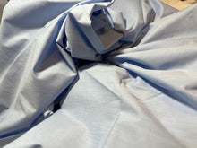 Load image into Gallery viewer, FF#44 Soft Blue 100%Cotton Italian Shirting Remnant 70% OFF