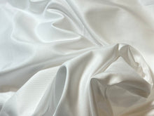 Load image into Gallery viewer, FF#47 White 100%Cotton Italian Shirting Remnant 70% OFF