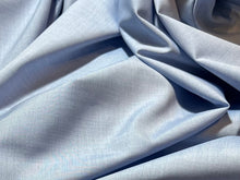 Load image into Gallery viewer, FF#54 Oxford Blue 100%Cotton Italian Shirting Remnant 70% OFF