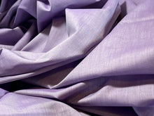 Load image into Gallery viewer, FF#69 Lavender 100%Cotton Italian Shirting Remnant 70% OFF
