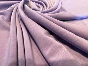 Lavender Textured 92% Polyester 8% Spandex Knit.   1/4 Metre Price