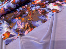 Load image into Gallery viewer, Lavender Textured 92% Polyester 8% Spandex Knit.   1/4 Metre Price