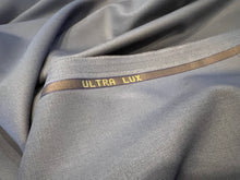 Load image into Gallery viewer, Gunmetal 100% Wool Gabardine Suiting.   1/4 Metre Price