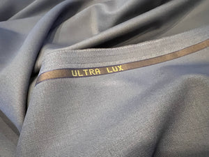 Gunmetal 100% Wool Gabardine Suiting.   1/4 Metre Price