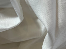 Load image into Gallery viewer, FF#101   White Pique 100%Cotton Italian Shirting Remnant 70% OFF